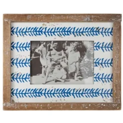 Picture Frames-Kirkland's Home White Rustic Wooden Photo Frame, 8X10