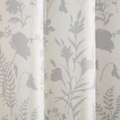 Curtains & Drapes-Kirkland's Home White Stripe Cafe Curtain Panel Set, 24 In. Red