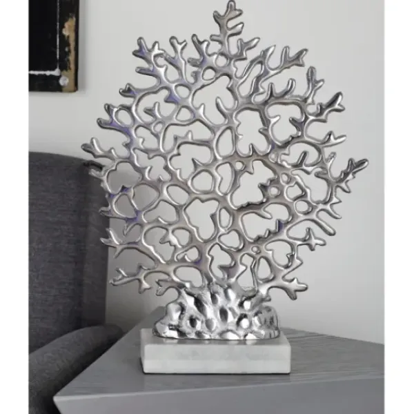 Statues & Figurines-Kirkland's Home White Swoop Mango Wood Bird Sculpture White/Brown