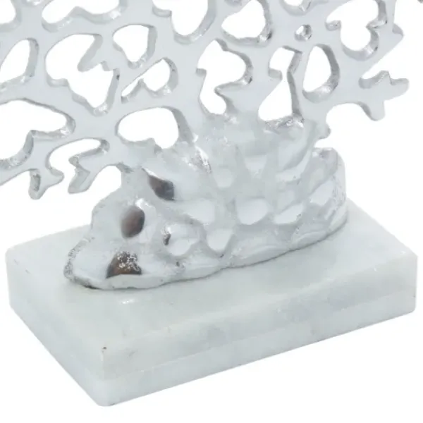Statues & Figurines-Kirkland's Home White Swoop Mango Wood Bird Sculpture White/Brown