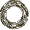 Wreaths-Kirkland's Home White Twig And Moss Wreath White/Green