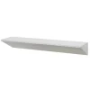 Shelves-Kirkland's Home White Wedge Wood Large Floating Shelf