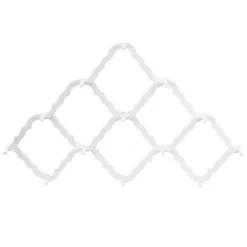 Hooks-Kirkland's Home White Wood Trellis Wall Hooks