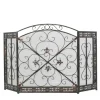 Decorative Trays-Kirkland's Home Whitewash Family Wooden Tray White/Black