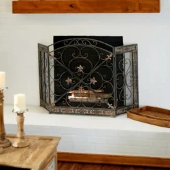 Decorative Trays-Kirkland's Home Whitewash Family Wooden Tray White/Black
