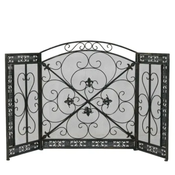 Decorative Trays-Kirkland's Home Whitewash Family Wooden Tray White/Black