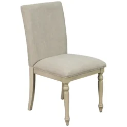 Dining Chairs-Kirkland's Home Whitewashed Martha Stewart Dining Chairs, Set Of 2 Gray