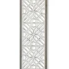 Wall Plaques-Kirkland's Home Whitewashed Wood & Gray Frame Cut Out Wall Plaque White/Gray