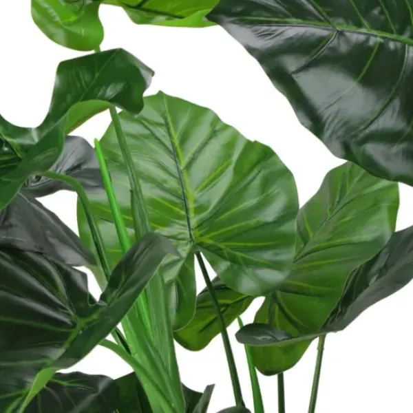 Trees & Topiaries-Kirkland's Home Wide Leaf Taro Plant With Moss