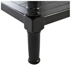 Console Tables-Kirkland's Home Wilbert 3-Drawer Console Table Black