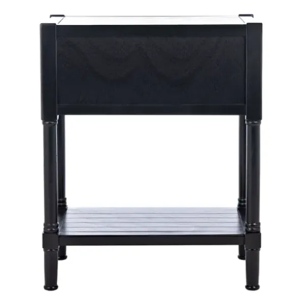 Console Tables-Kirkland's Home Wilbert 3-Drawer Console Table Black