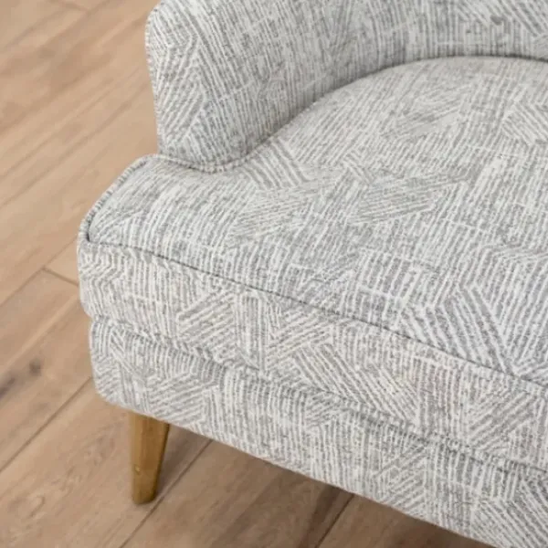 Accent Chairs-Kirkland's Home Wilson Cloud Accent Chair Gray/White