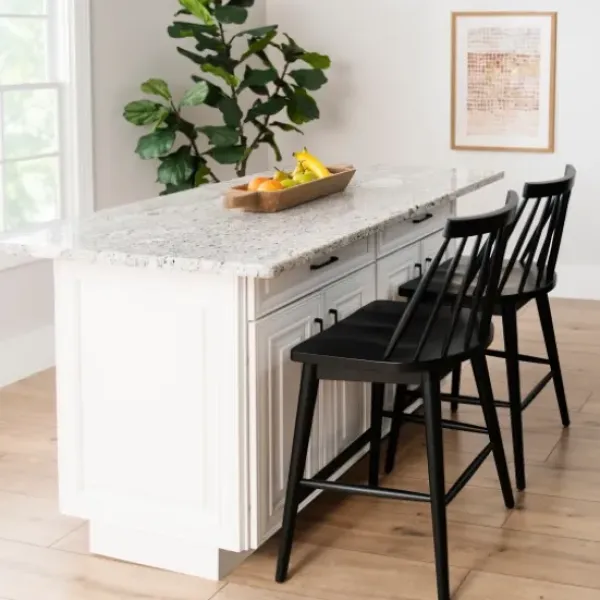 Bar Stools & Counter Height Stools-Kirkland's Home Windsor Counter Stool Black