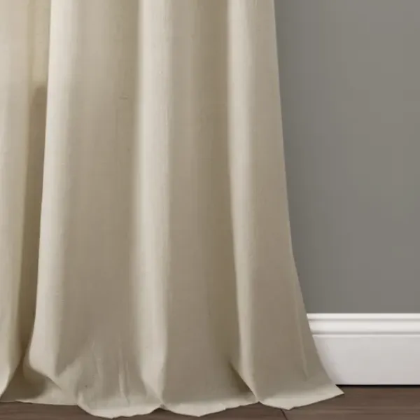 Curtains & Drapes-Kirkland's Home Winter Belmont Blackout Curtain Panel Set, 84 In. White