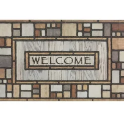 Doormats-Kirkland's Home Wipe Your Paws Doormat Brown