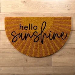 Doormats-Kirkland's Home Wipe Your Paws Welcome Mat Brown/Black