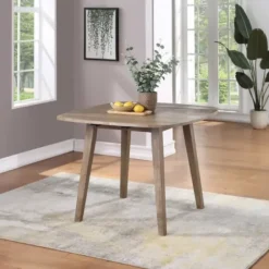Dining Tables-Kirkland's Home Wire Brushed Natural Dining Table