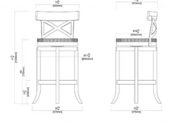 Bar Stools & Counter Height Stools-Kirkland's Home Wirebrushed Wheat Woven Swivel Bar Stool Brown/Tan