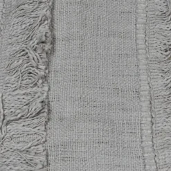 Blankets & Throws-Kirkland's Home With Fringe Rayon Throw Blanket Gray