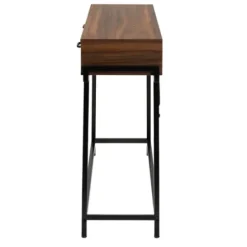 Console Tables-Kirkland's Home Wood And Metal 2-Drawer Console Table Brown
