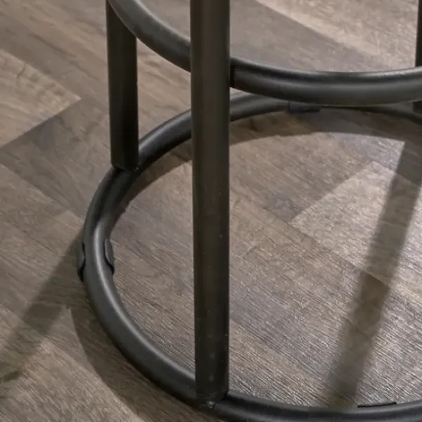 Bar Stools & Counter Height Stools-Kirkland's Home Wood And Metal Kendall Barstool Brown