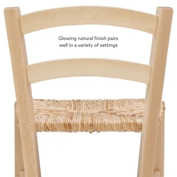Bar Stools & Counter Height Stools-Kirkland's Home Wood And Seagrass Counter Stools, Set Of 2 Brown