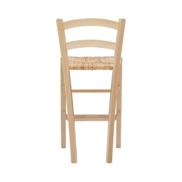 Bar Stools & Counter Height Stools-Kirkland's Home Wood And Seagrass Counter Stools, Set Of 2 Brown