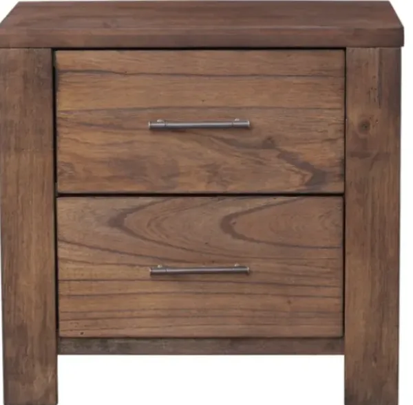 Nightstands-Kirkland's Home Wood Bryan Nightstand Brown