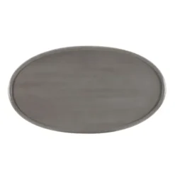 Coffee Tables-Kirkland's Home Wood Carved Medallion Coffee Table Gray