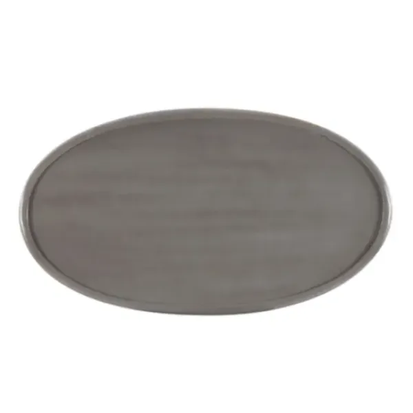 Coffee Tables-Kirkland's Home Wood Carved Medallion Coffee Table Gray