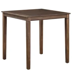 Dining Tables-Kirkland's Home Wood Counter Stool 5-Pc. Dining Set Brown