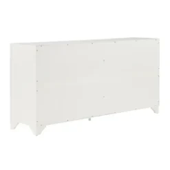 Cabinets & Sideboards-Kirkland's Home Wood 4-Door Sideboard Cabinet White