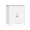 Bathroom Furniture-Kirkland's Home Wood 2-Door Storage Cabinet White