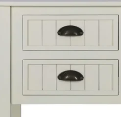 Console Tables-Kirkland's Home Wood 4-Drawer Console Table White