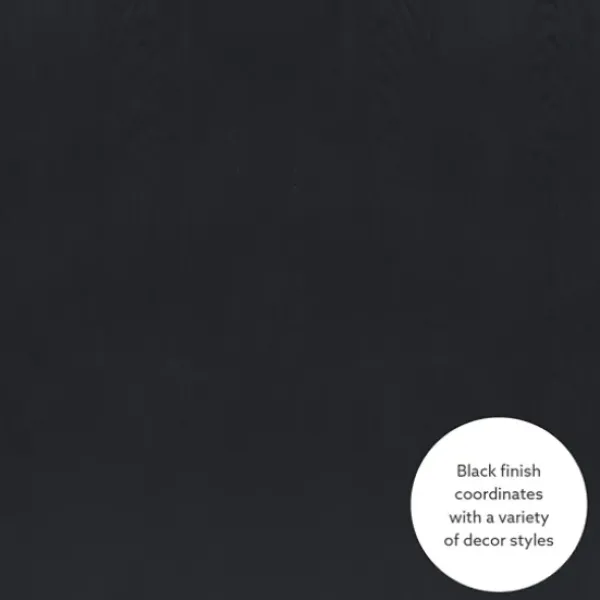 Dining Tables-Kirkland's Home Wood Drop Leaf Dining Table Black