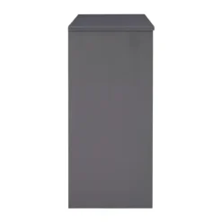 Office Furniture-Kirkland's Home Wood Extendable Desk Gray