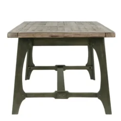 Dining Tables-Kirkland's Home Wood Extendable Dining Table Gray