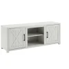 Tv Stands & Media Consoles-Kirkland's Home Wood Farmhouse Media Cabinet White