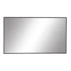 Framed Mirrors-Kirkland's Home Wood Framed Mirror, 24X40 In. Black