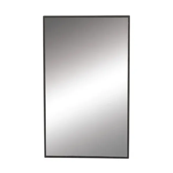 Framed Mirrors-Kirkland's Home Wood Framed Mirror, 18X32 In. Black