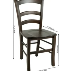 Dining Chairs-Kirkland's Home Wood Ladderback Dining Chairs, Set Of 2 Brown