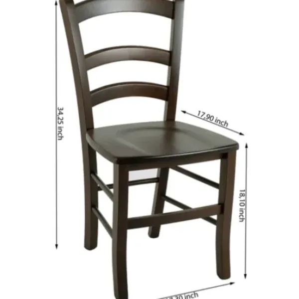 Dining Chairs-Kirkland's Home Wood Ladderback Dining Chairs, Set Of 2 Brown