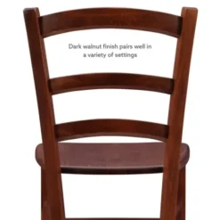 Dining Chairs-Kirkland's Home Wood Ladderback Dining Chairs, Set Of 2 Brown