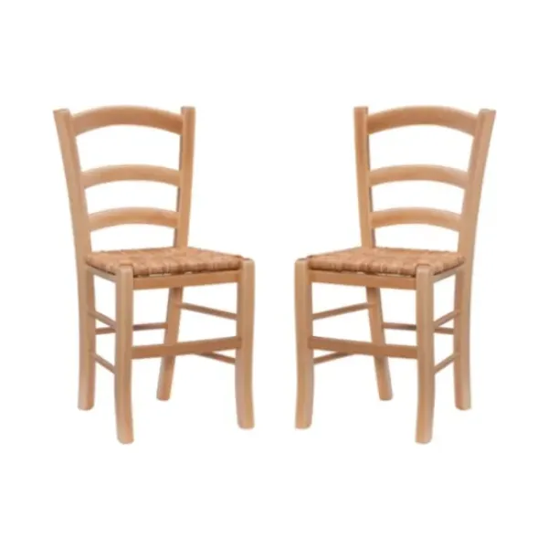 Dining Chairs-Kirkland's Home Wood Ladderback Dining Chairs, Set Of 2 Tan