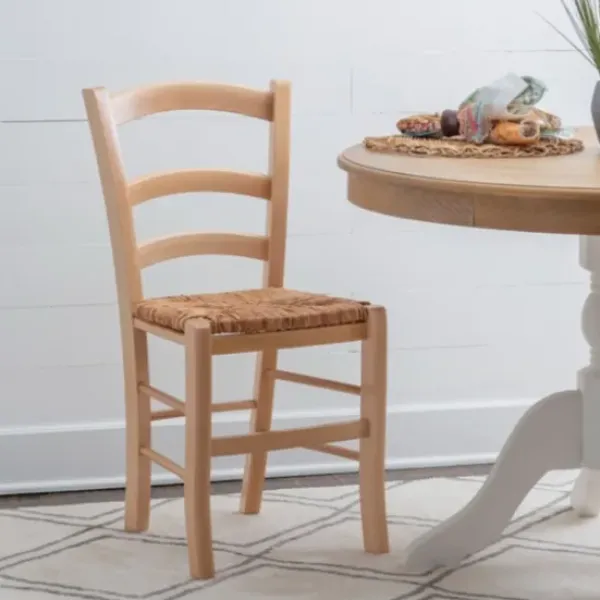 Dining Chairs-Kirkland's Home Wood Ladderback Dining Chairs, Set Of 2 Tan