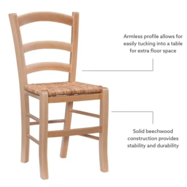 Dining Chairs-Kirkland's Home Wood Ladderback Dining Chairs, Set Of 2 Tan