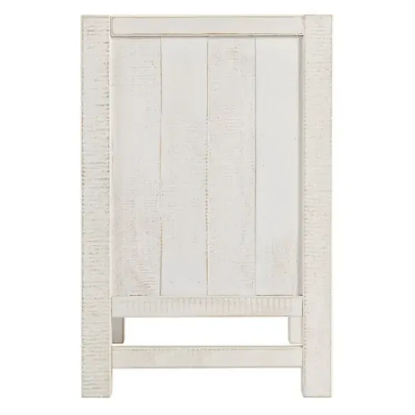 Nightstands-Kirkland's Home Wood Open Shelf Nightstand White