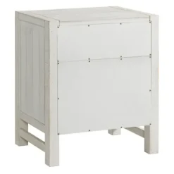 Nightstands-Kirkland's Home Wood Open Shelf Nightstand White