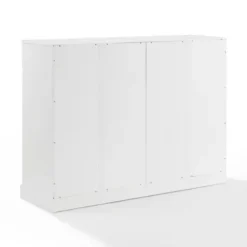 Cabinets & Sideboards-Kirkland's Home Wood Panel 4-Door Cabinet White