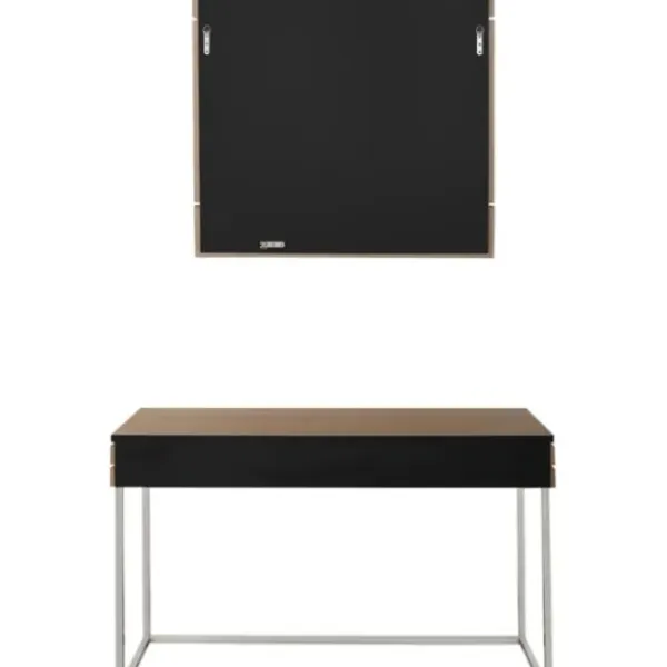 Console Tables-Kirkland's Home Wood 2-Pc. Console Table And Mirror Set Brown